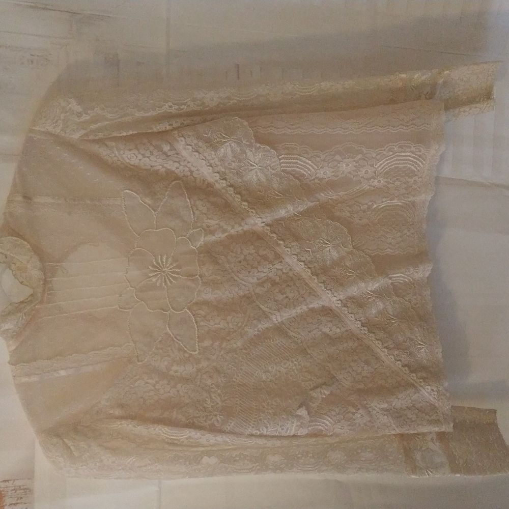 Vintage Lace Long Sleeves Blouse